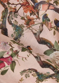 Charis floral-print cotton-blend blouse
