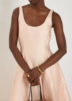 Charles woven gown