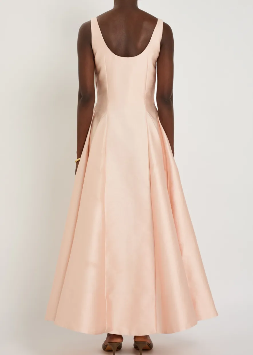 Charles woven gown