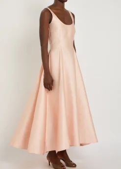 Charles woven gown