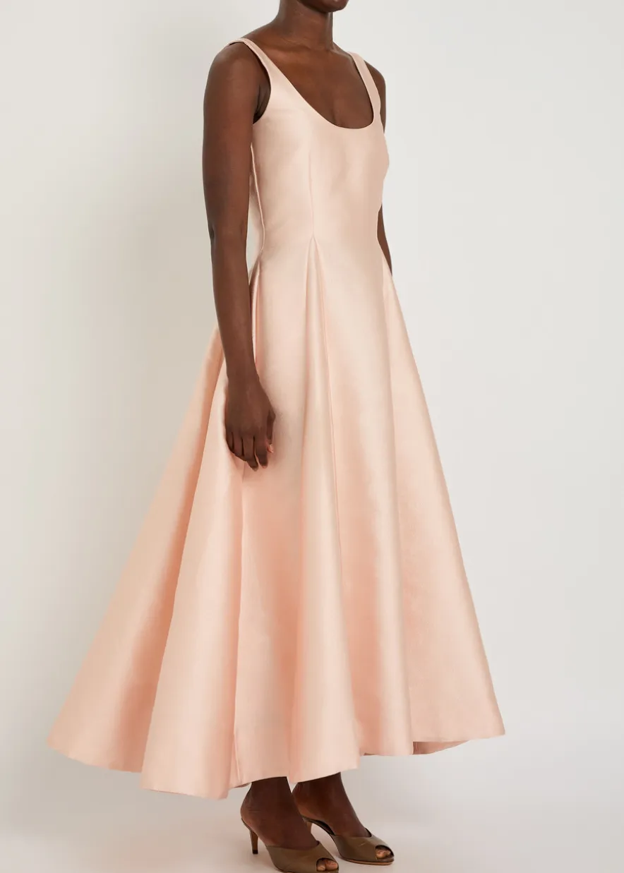 Charles woven gown