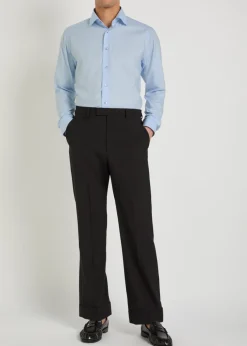 Checked cotton-blend shirt