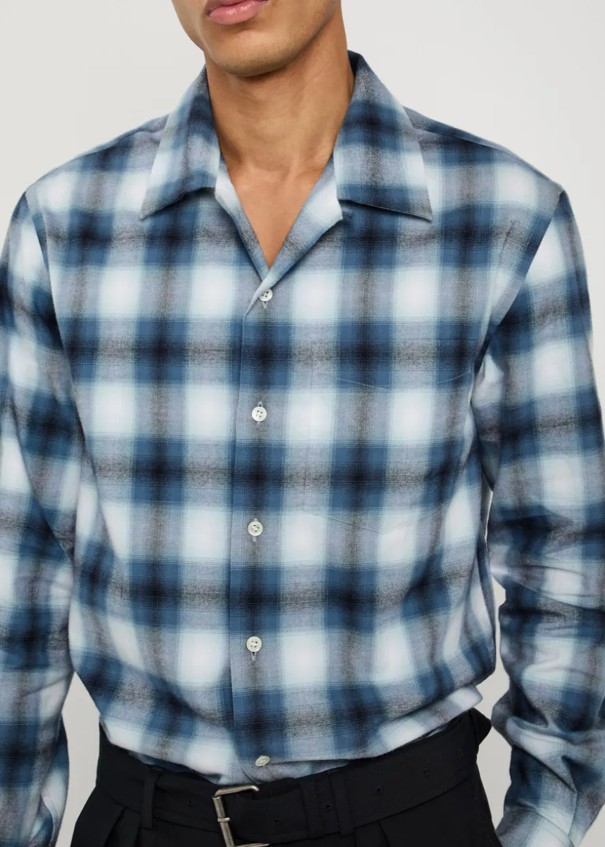 Checked cotton shirt