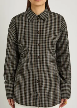 Checked cotton shirt