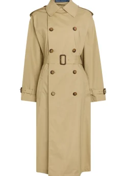 Chelsea belted stretch-cotton trench coat