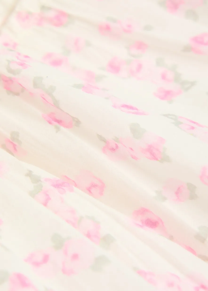 Chessie floral-print cotton maxi dress