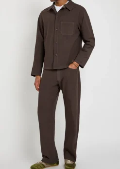Chest pocket cotton shirt