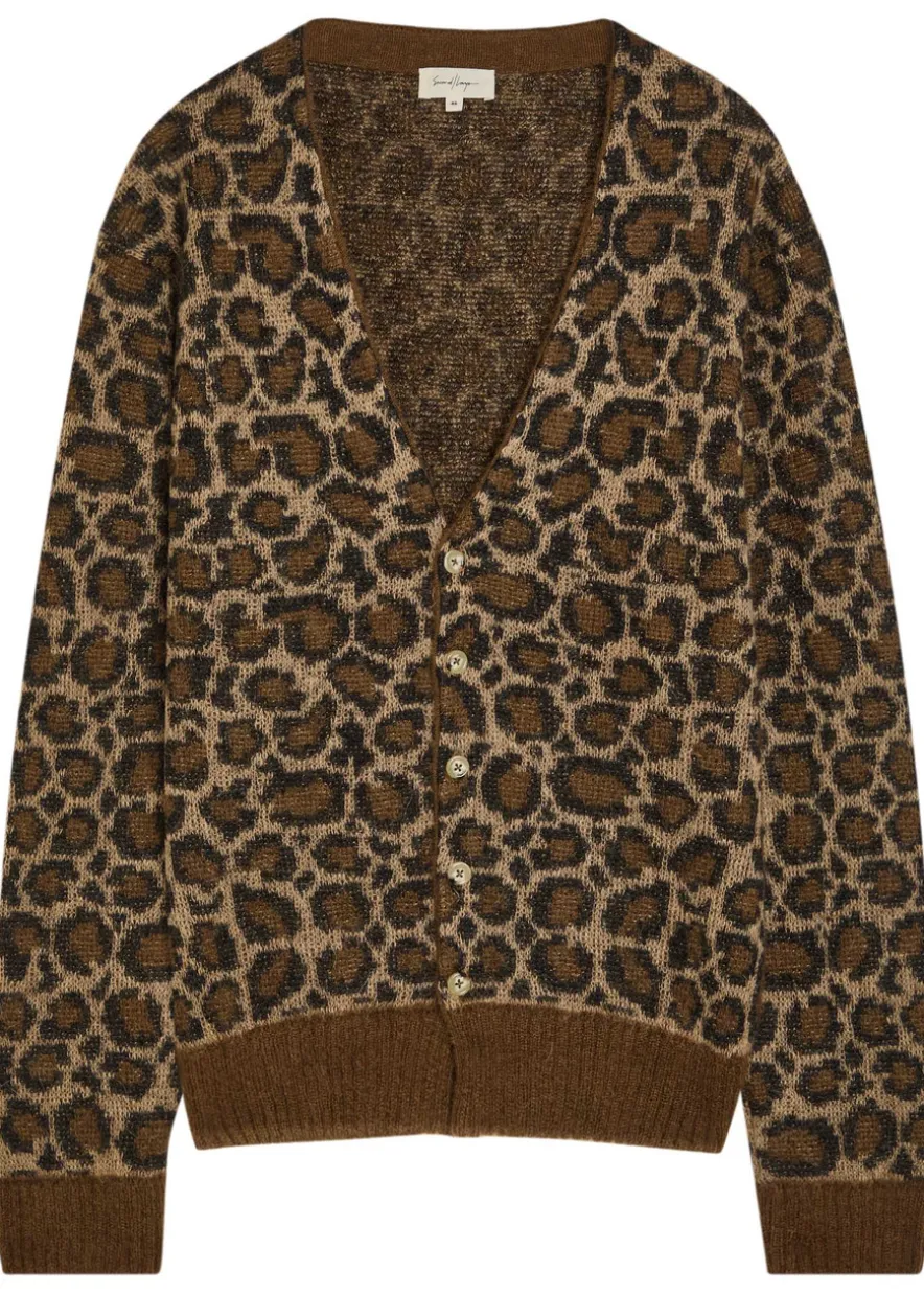 Chevy intarsia mohair-blend cardigan