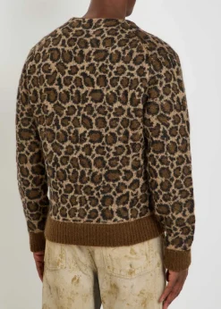 Chevy intarsia mohair-blend cardigan