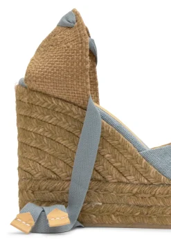 Chiara canvas platform espadrilles