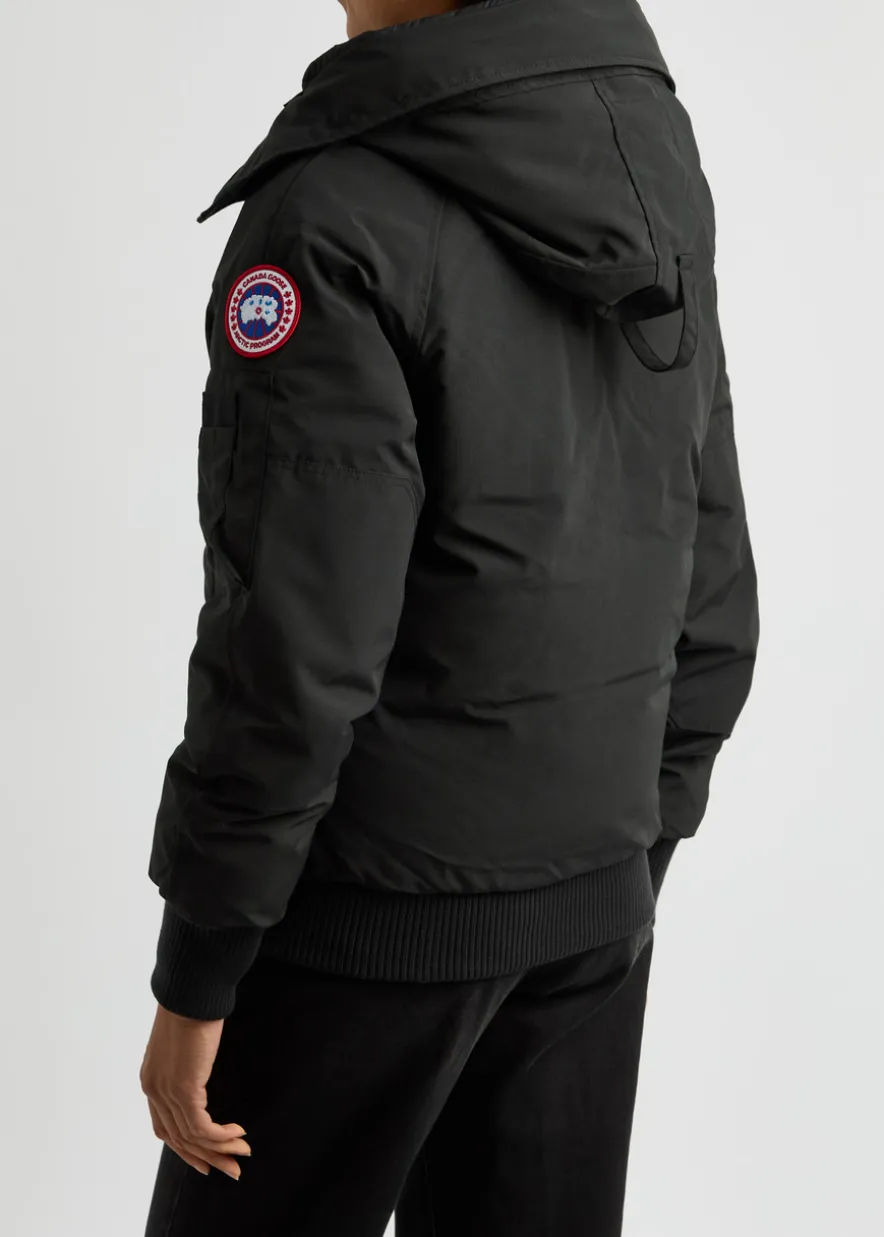 Chilliwack hooded shell bomber jacket