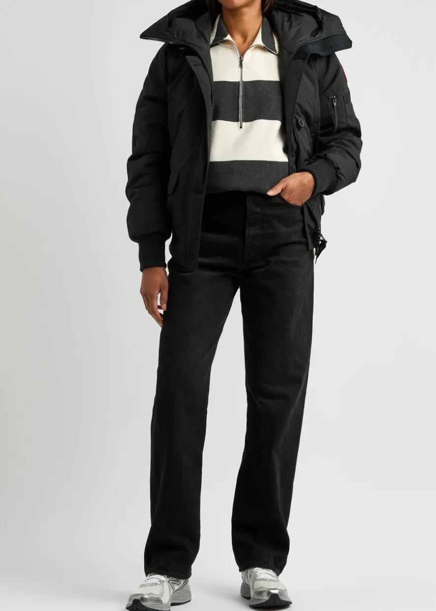 Chilliwack hooded shell bomber jacket