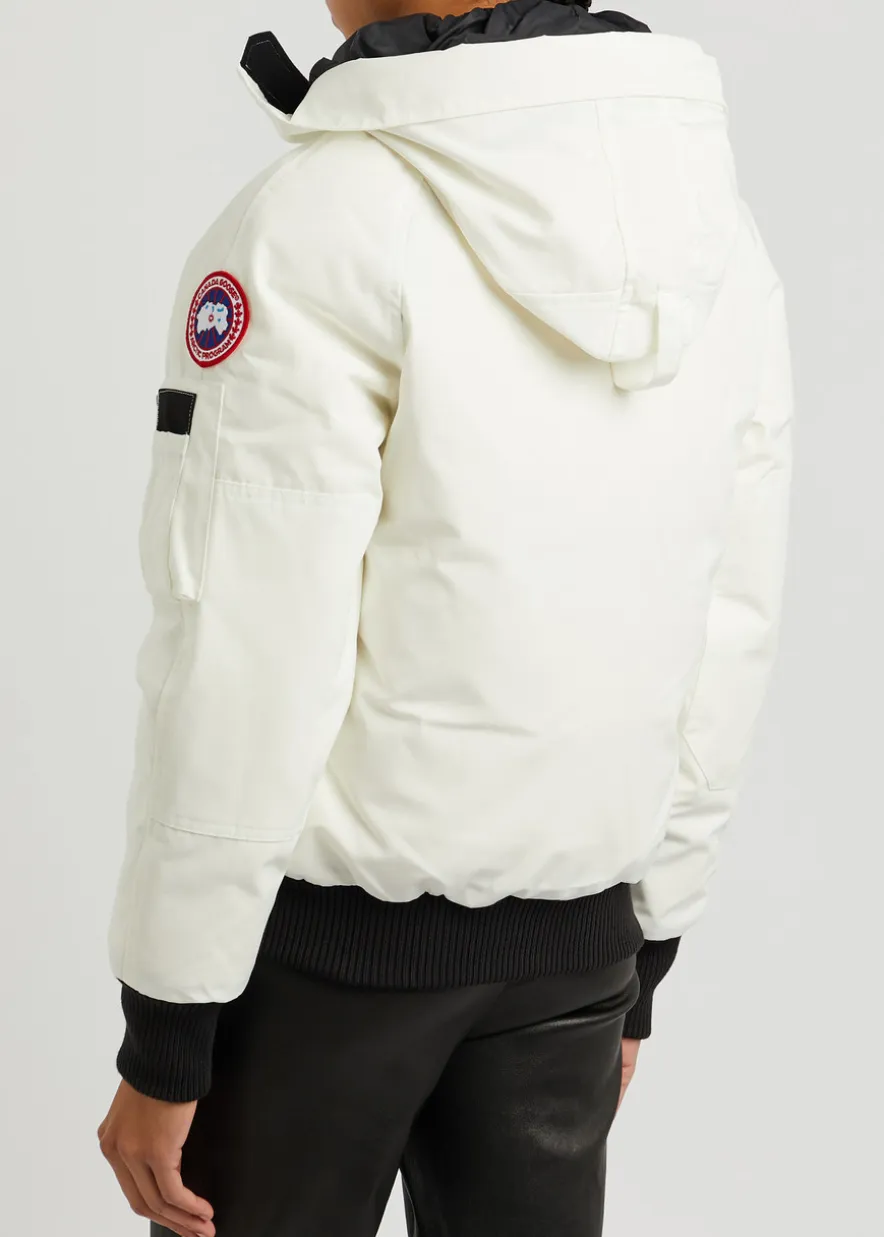 Chilliwack hooded shell bomber jacket