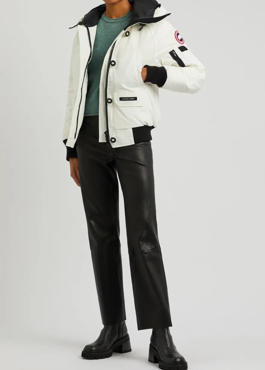 Chilliwack hooded shell bomber jacket