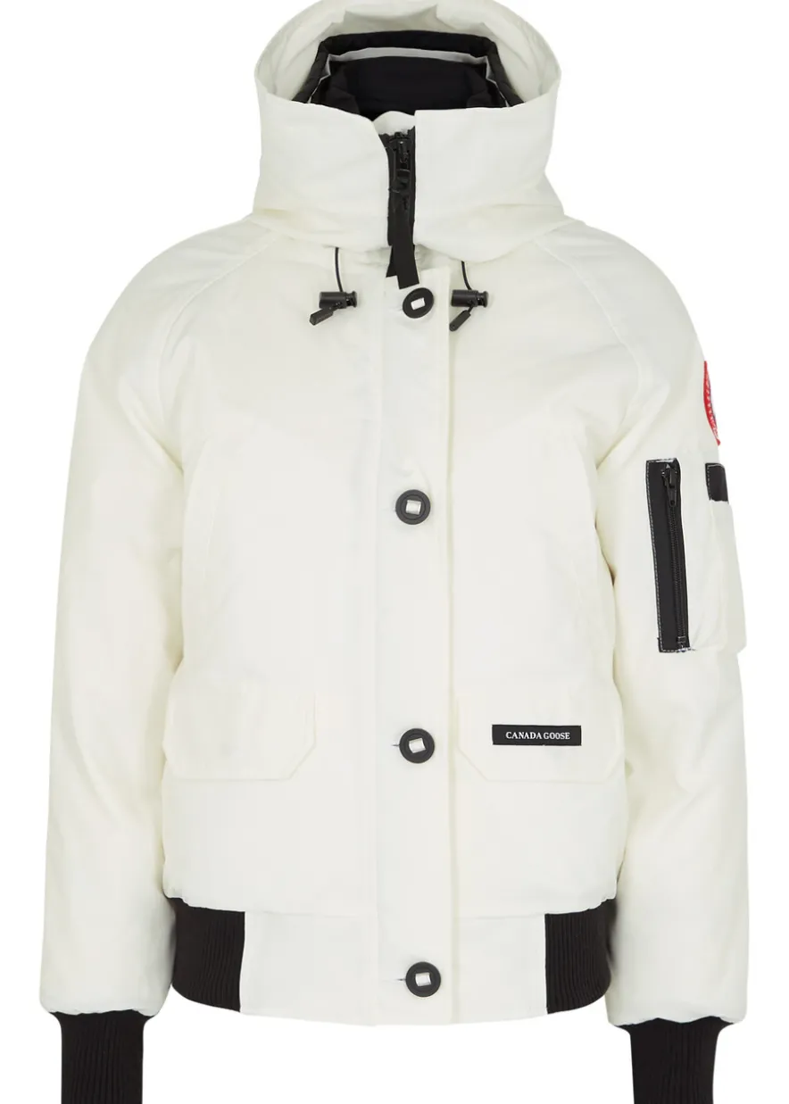 Chilliwack hooded shell bomber jacket