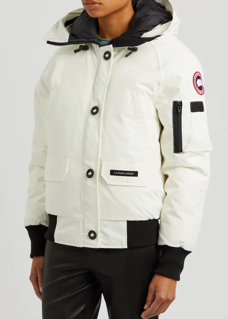 Chilliwack hooded shell bomber jacket