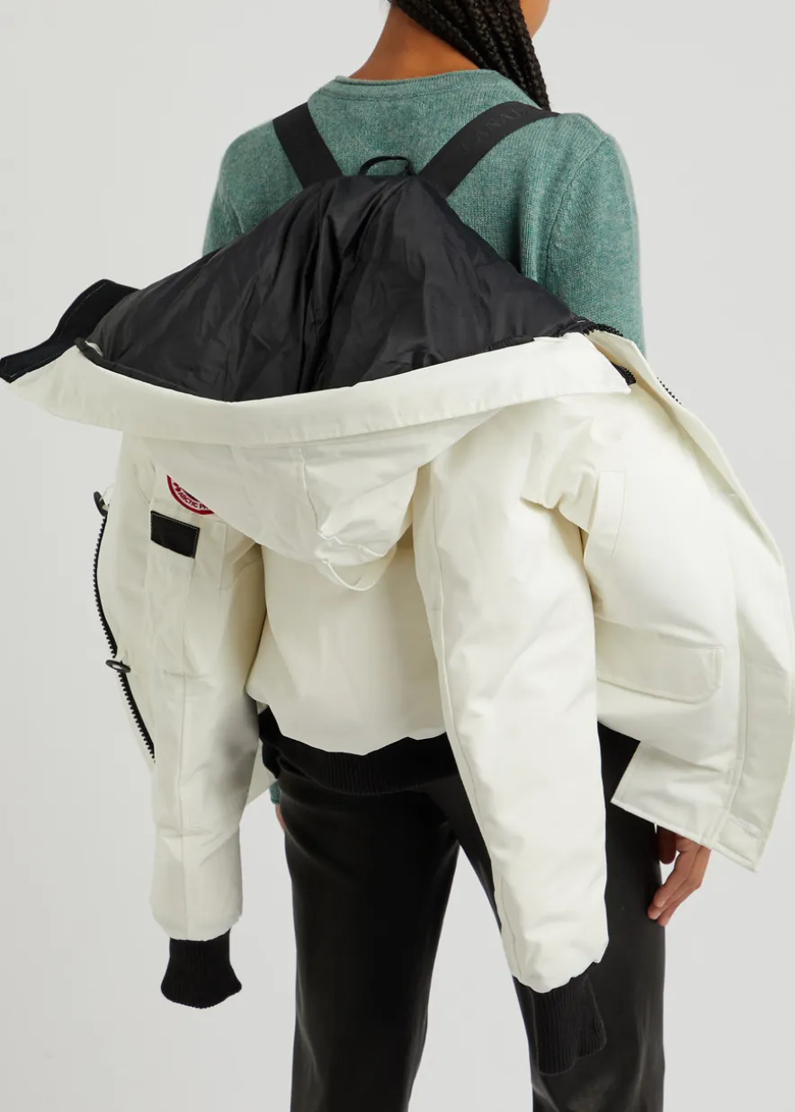 Chilliwack hooded shell bomber jacket