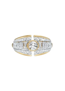 Chloe 18kt gold-vermeil ring