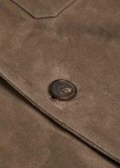 Chore suede overshirt