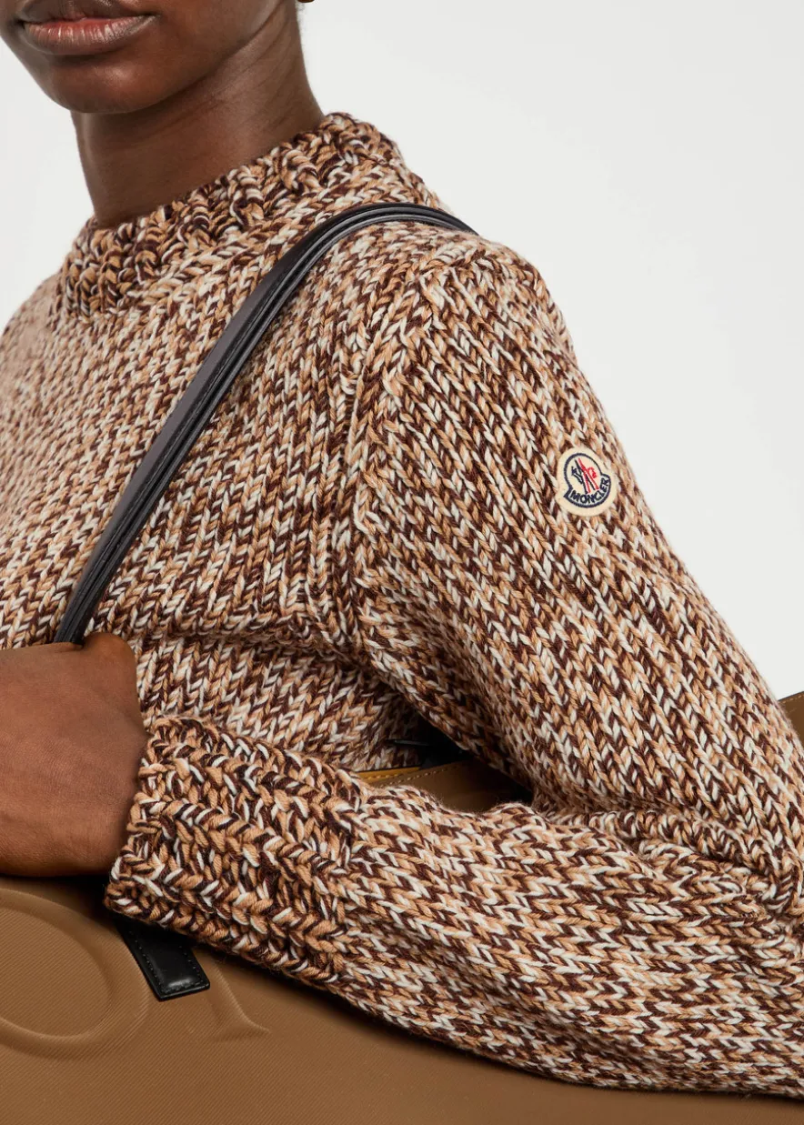 Chunky knit wool jumper