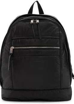 City nylon backpack