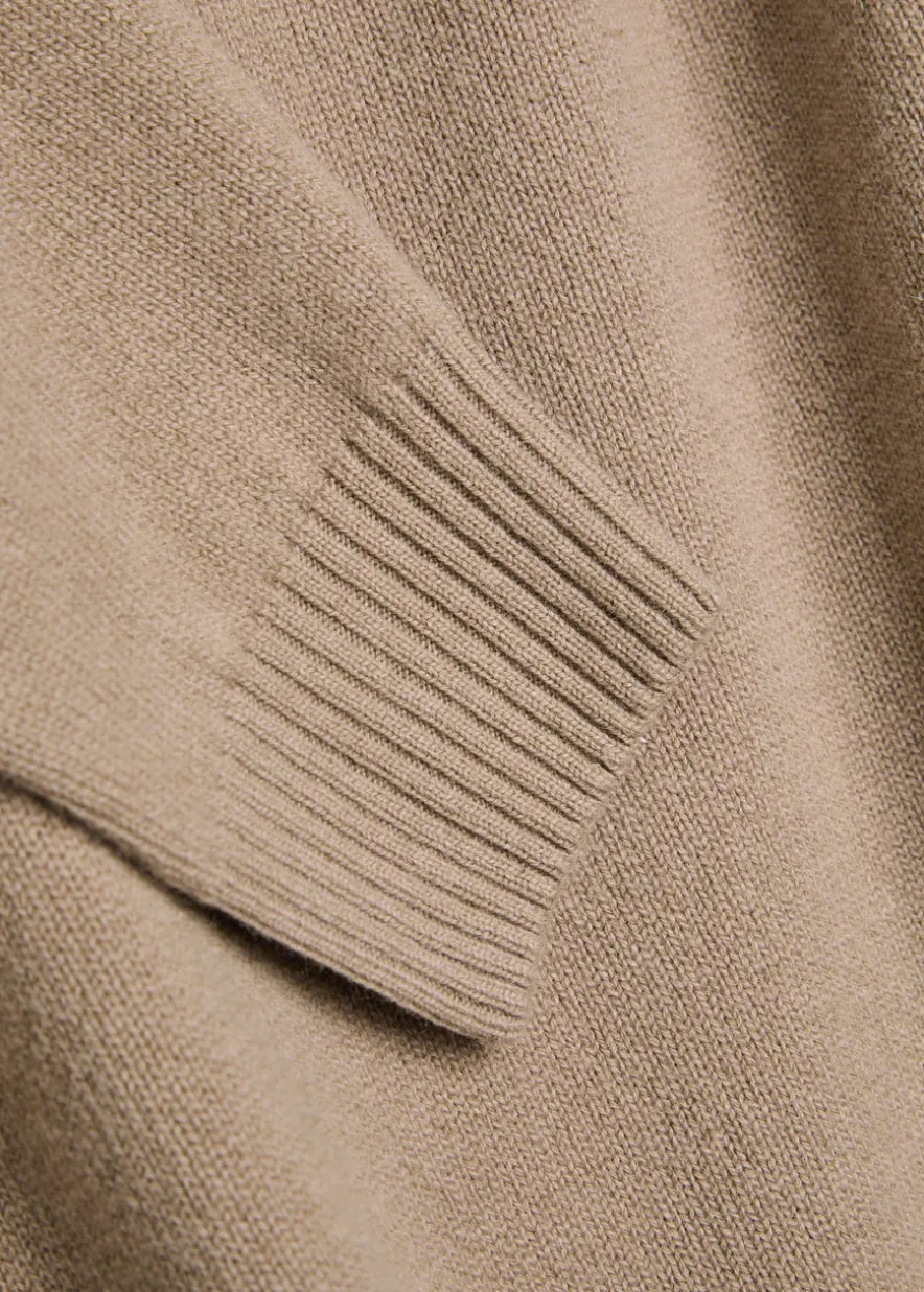 City wool and cashmere-blend jumper