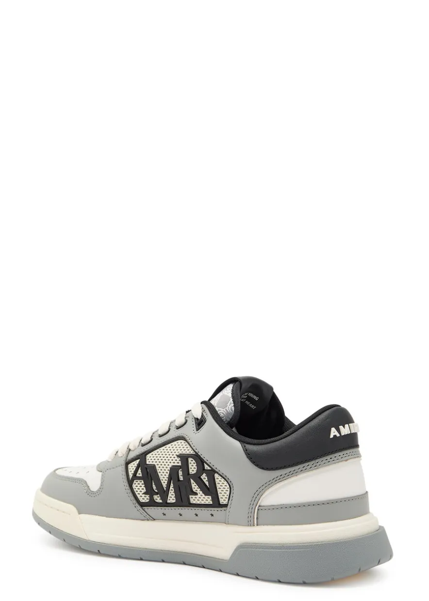 Classic logo-appliquéd leather sneakers