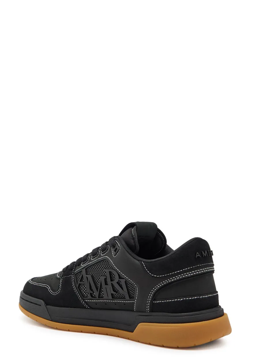 Classic logo-appliquéd suede sneakers
