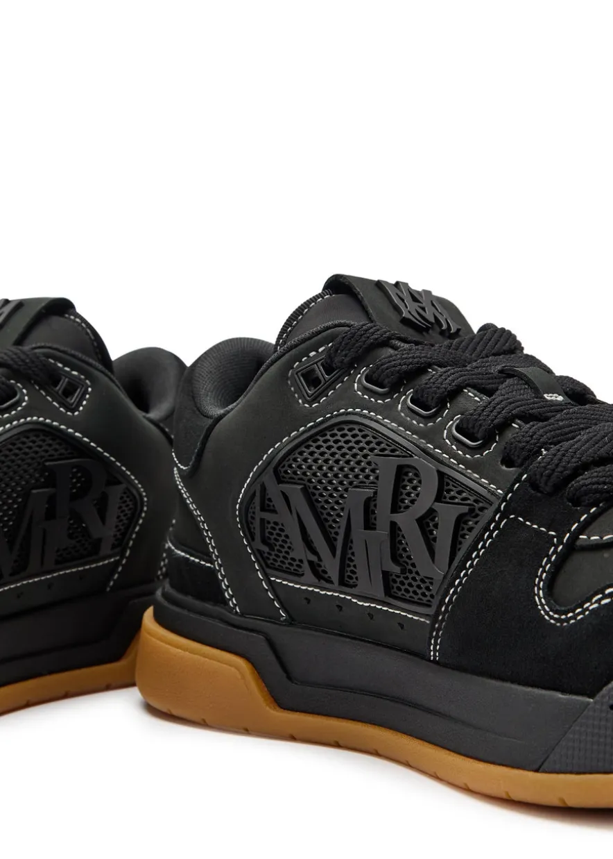 Classic logo-appliquéd suede sneakers