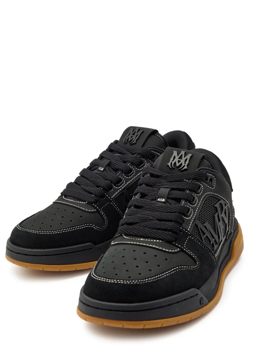 Classic logo-appliquéd suede sneakers