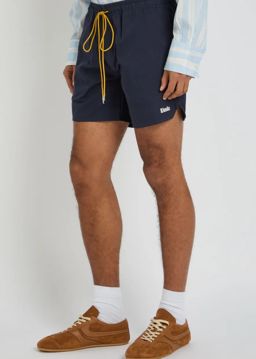 Classic Logo-embroidered cotton shorts