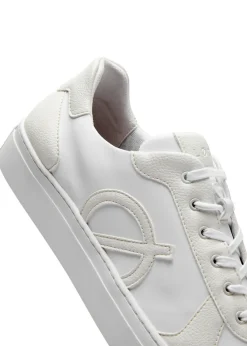 Classic panelled faux leather sneakers