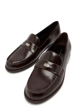 Classic Penny glossed leather loafers
