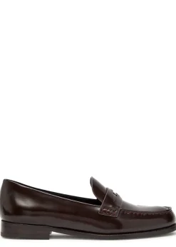 Classic Penny glossed leather loafers