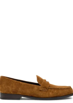 Classic Penny suede loafers
