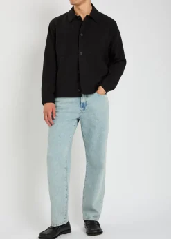 Classic straight-leg jeans