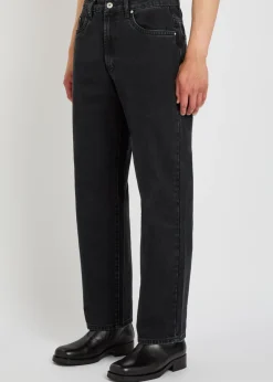 Classic straight-leg jeans