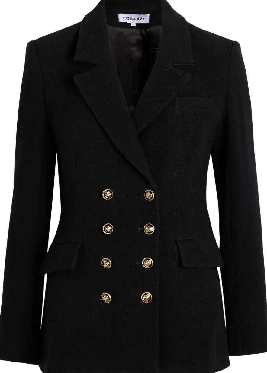 Claude Dicky double-breasted stretch-wool blazer