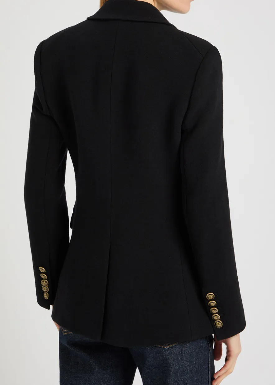 Claude Dicky double-breasted stretch-wool blazer