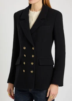 Claude Dicky double-breasted stretch-wool blazer