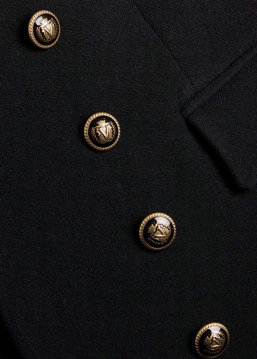 Claude Dicky double-breasted stretch-wool blazer