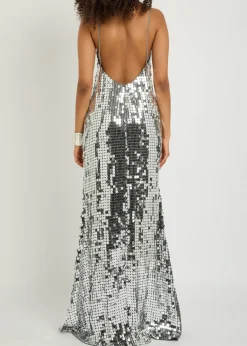 Claudie sequin-embellished maxi dress