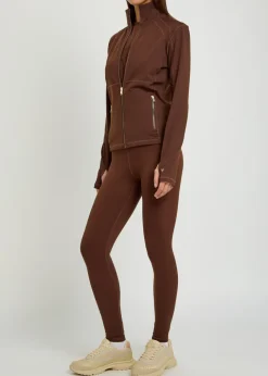 Clayton stretch-jersey jacket