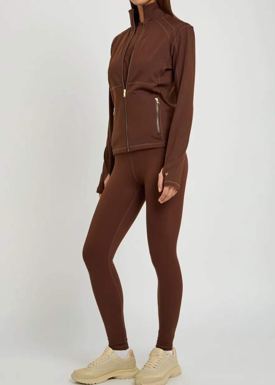 Clayton stretch-jersey jacket
