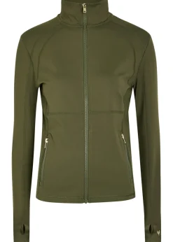 Clayton stretch-jersey jacket