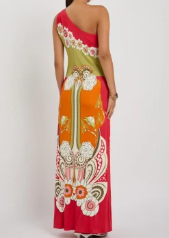 Clingy Roy printed stretch-jersey maxi dress