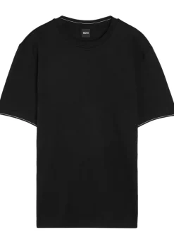 Close-knit cotton T-shirt