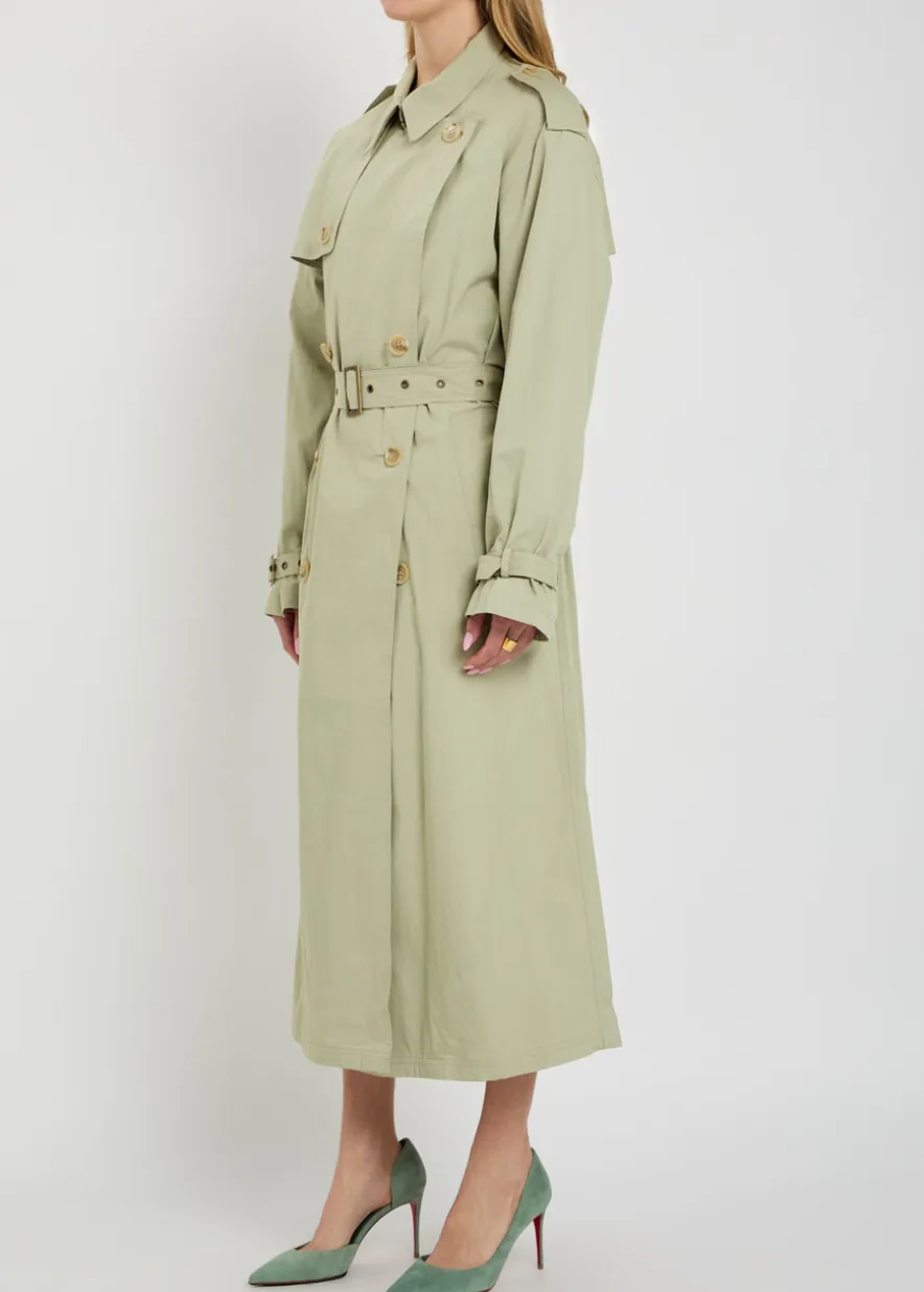 Cohen cotton-blend poplin trench coat