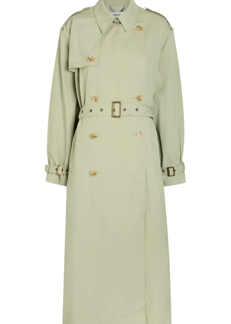 Cohen cotton-blend poplin trench coat