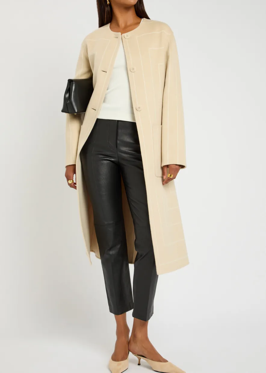 Coleman leather trousers